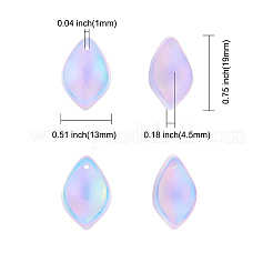 100Pcs Glass Charms&nbsp;GLAA-CJ0001-50