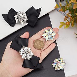 4Pcs 2 Style Glass Rhinestone Shoe Decorations&nbsp;FIND-NB0002-34A