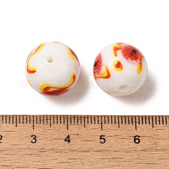 Handmade Lampwork Beads Strands&nbsp;LAMP-G162-08B-04