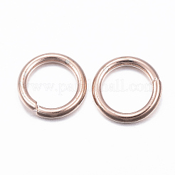 304 Stainless Steel Open Jump Rings&nbsp;STAS-H558-01RG
