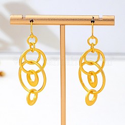 Alloy Dangle Earrings for Women&nbsp;WG9C3AC-01