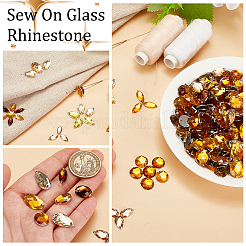 Acrylic Sew on Rhinestone&nbsp;DIY-GA0007-02C