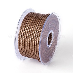 Braided Cowhide Cord&nbsp;WL-I003-3mm-D-10
