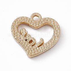 Alloy Rhinestone Pendants&nbsp;PALLOY-P287-02LG-02