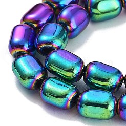 Synthetic Non-magnetic Hematite Beads Strands&nbsp;G-P545-F01-01A