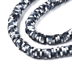 Handmade Polymer Clay Beads Strands&nbsp;CLAY-R089-6mm-159