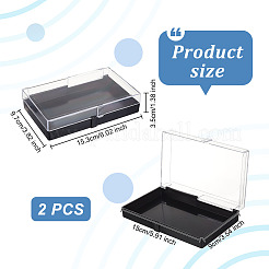 Plastic Presentation Boxes for Badge Storage & Display&nbsp;AJEW-WH0502-10