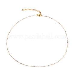 Handmade Glass Seed Beaded Necklaces&nbsp;NJEW-JN03185-05