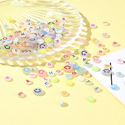200Pcs Acrylic Beads&nbsp;FACR-FS0001-03
