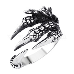 Dragon Claw Alloy Adjustable Cuff Rings for Men&nbsp;FS-WG918E1-01