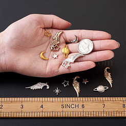 Zinc Alloy Cabochons & Links & Cabochon Enamel Settings&nbsp;PALLOY-TA0002-01