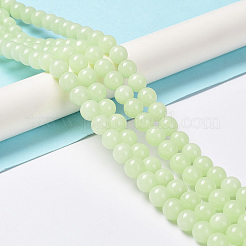 Synthetic Luminous Stone Beads Strands&nbsp;G-L582-01B