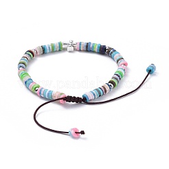 Nylon Thread Braided Beads Bracelets&nbsp;BJEW-JB04552-02