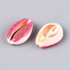 Natural Cowrie Shell Beads&nbsp;SSHEL-N034-35-06