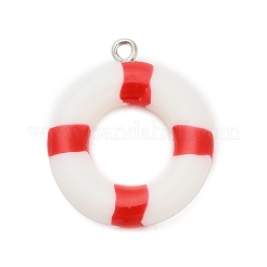 Opaque Resin Pendants&nbsp;RESI-A047-01A