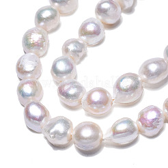 Natural Cultured Freshwater Pearl Beads Strands&nbsp;PEAR-N014-08D