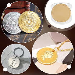 Brass Commemorative Coins&nbsp;AJEW-WH0077-184