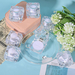 Square Plastic Ring Storage Boxes with EVA Inside&nbsp;AJEW-WH0472-43A