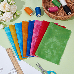 8Pcs 8 Colors Cotton Handkerchief&nbsp;DIY-BC0015-88