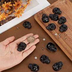 12 Bags Alloy Decorative Rivets&nbsp;BUTT-CL0001-07B