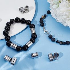 16Pcs Stainless Steel Beads&nbsp;STAS-DR0001-08