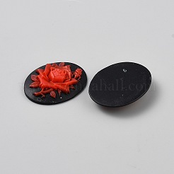 Resin Cabochons&nbsp;LS-CRES-WH0018-02D