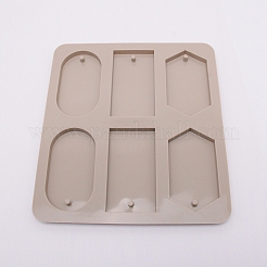 Geometry Food Grade Silicone Pendant Molds&nbsp;LS-DIY-WH0176-66
