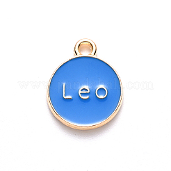 Alloy Enamel Pendants&nbsp;X-ENAM-S124-01A-02G