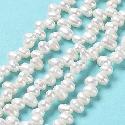 Natural Cultured Freshwater Pearl Beads Strands&nbsp;PEAR-J007-82