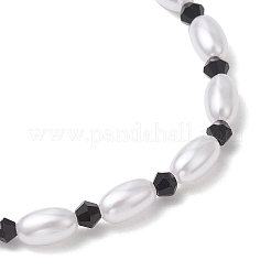 ABS Plastic Imitation Pearl Beaded Stretch Bracelets&nbsp;BJEW-JB11908