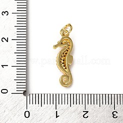 Brass Micro Pave Cubic Zirconia Pendants&nbsp;KK-A265-10A-01G