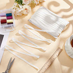Flat Polyester Wide Elastic Cord&nbsp;OCOR-WH0100-22B