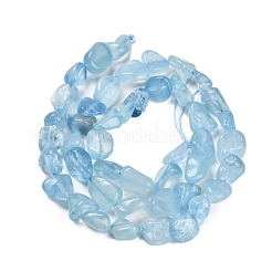 Natural Aquamarine Beads Strands&nbsp;X-G-P568-C13-01