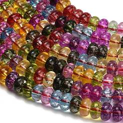 Dyed Imitation Gemstone Glass Beads Strands&nbsp;GL-Z001-03A-10