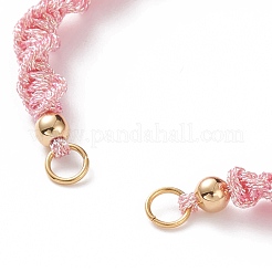 Adjustable Polyester Braided Cord Bracelet Making&nbsp;AJEW-JB00848-01