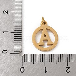 304 Stainless Steel Charms
with Jump Ring&nbsp;STAS-R001-02G-A