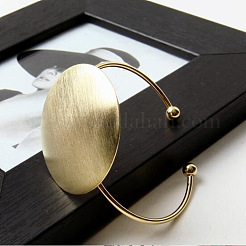 Brass Open Cuff Bangles for Women&nbsp;WG90AA7-01