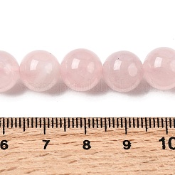 Natural Madagascar Rose Quartz Beads Strands&nbsp;G-B167-A01-10mm