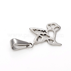 Tarnish Resistant 304 Stainless Steel Pendants&nbsp;X-STAS-I136-13P