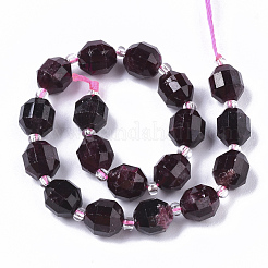 Natural Garnet Beads Strands&nbsp;G-R462-02