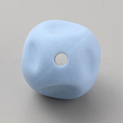 Cube Food Grade Eco-Friendly Silicone Beads&nbsp;SIL-TAC0003-11N