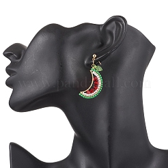 fruits Glass Stud Earrings&nbsp;EJEW-MZ00524-02