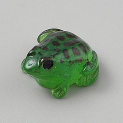 Luminous Resin Frog Display Decorations&nbsp;RESI-WH20018-001B