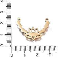 304 Stainless Steel Rhinestone Pendants&nbsp;RB-CBA5609-03G