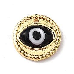 Handmade Lampwork Evil Eye Pendants&nbsp;ZIRC-L102-15G-05