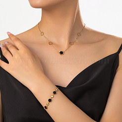 Elegant 201 Stainless Steel Jewelry Set&nbsp;AW4784