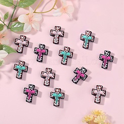 12Pcs 3 Colors Silicone Focal Beads&nbsp;SIL-SZ0002-27