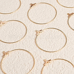 Brass Pendants&nbsp;KK-BC0005-04G-NF