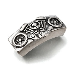 304 Stainless Steel Slide Charms&nbsp;STAS-F356-13AS-02