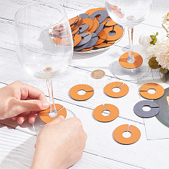 Imitation Leather Wine Glass Charms&nbsp;AJEW-WH0513-74